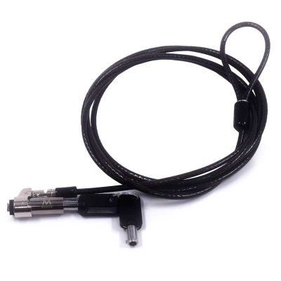 ewent cable de seguridad con candado para portátiles con ranura NANO