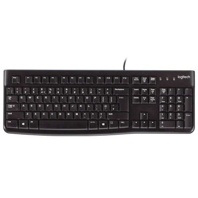 Logitech teclado K120 Negro OEM