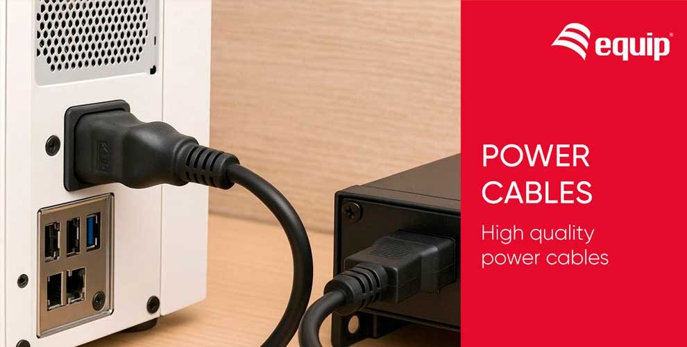 cables de alimentación equip