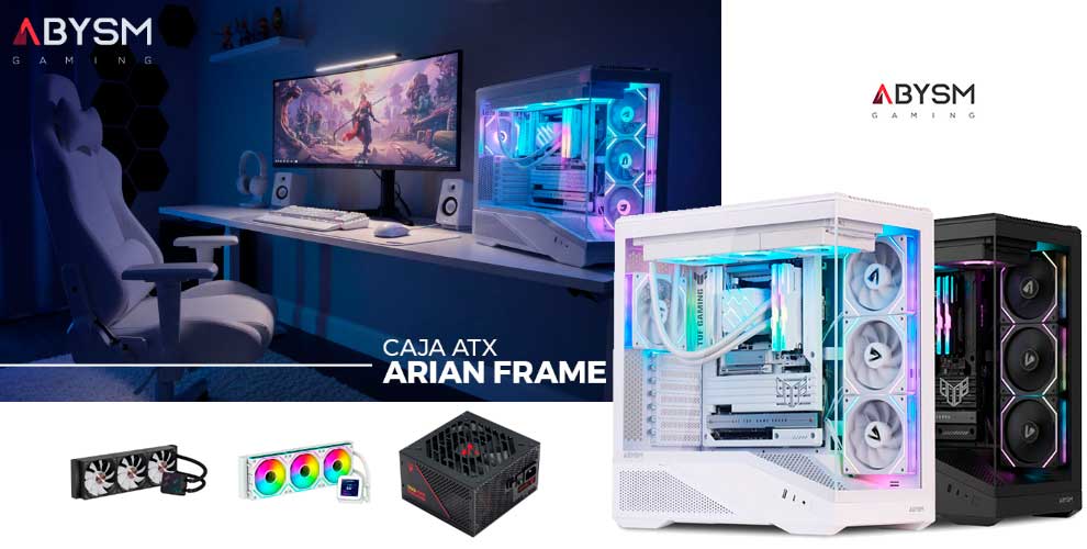 Caja ATX ARIAN FRAME A400 White