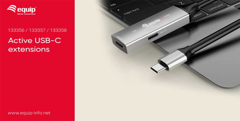Extensiones USB-C activas de Equip