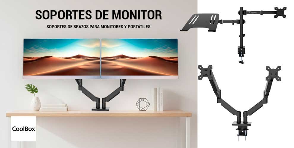 Coolbox soportes de monitor