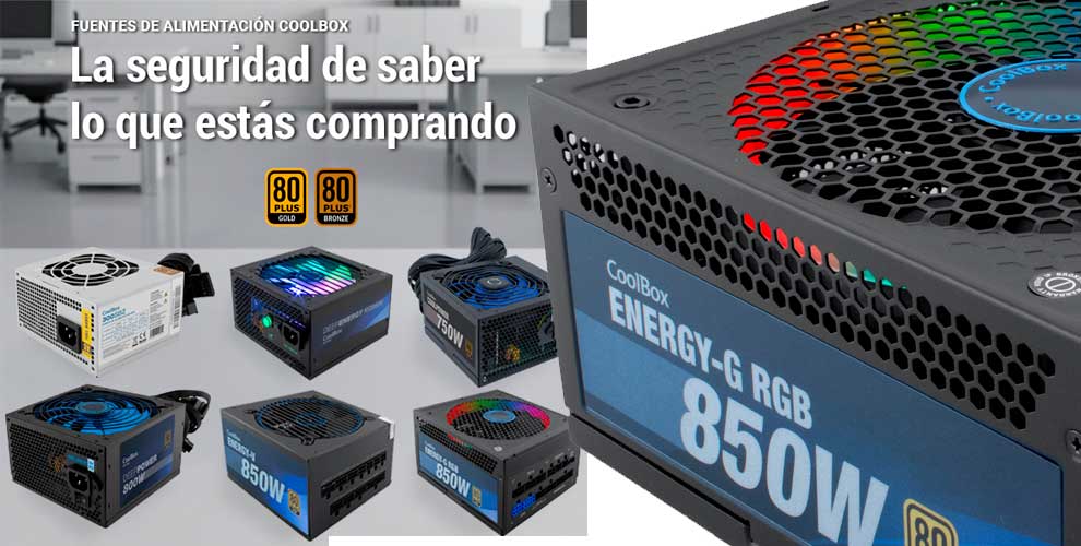 Coolbox fuentes de alimentacion