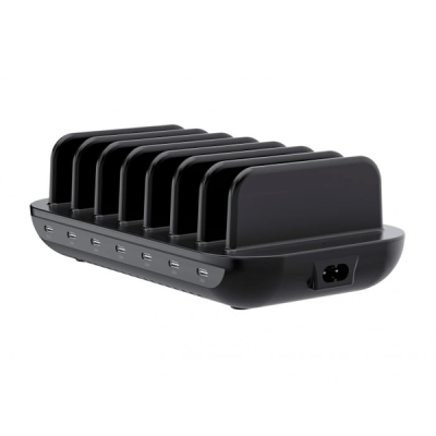 OZUL07B Estación de carga USB PD de 7 puertos y 160 W, USB-C x 7, PD 3.0