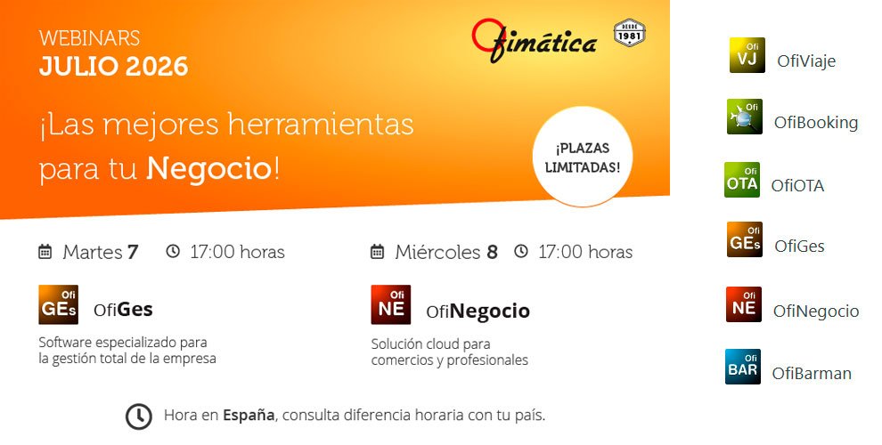 Ofimatica webinars comerciales
