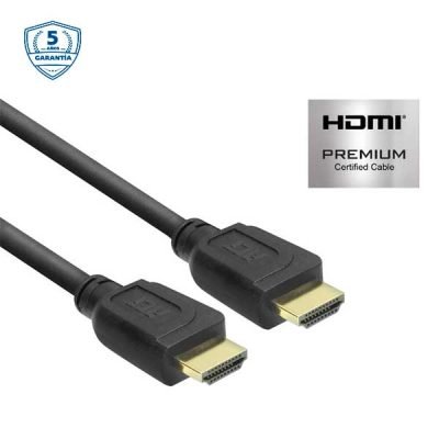 ACT Cable HDMI High Speed premium certificado v2.0 HDMI-A macho - HDMI-A macho de 2 metros