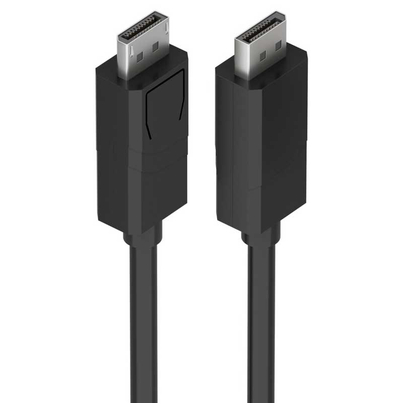 Cable Displayport CCS V1.4 8K@60HZ, DP/M-DP/M, Negro, 0.6M