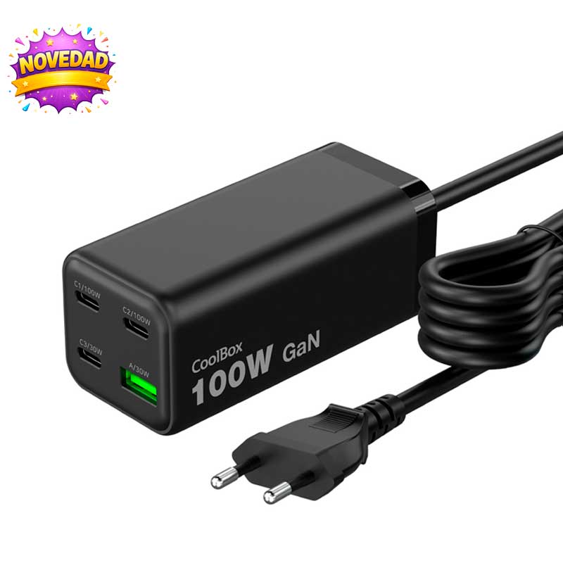 Base de carga ChargeMaster 4 Pro USB / 100W / GaN