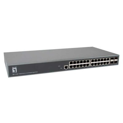 GTL-2885 TURING 28-Port L3 Lite Managed Gigabit Switch, 24 x 1G RJ45, 4 x 1G/10G SFP+ Uplinks