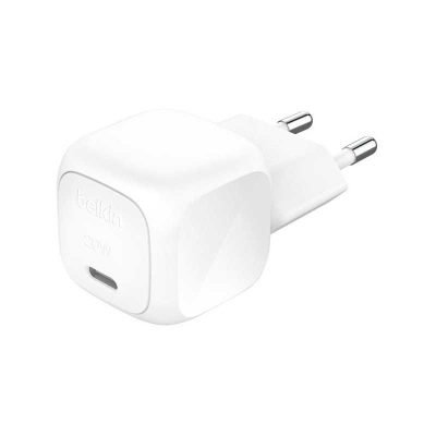Cargador Usb Belkin Wca009kqwh Boost Charge Usb-c 20w Blanco