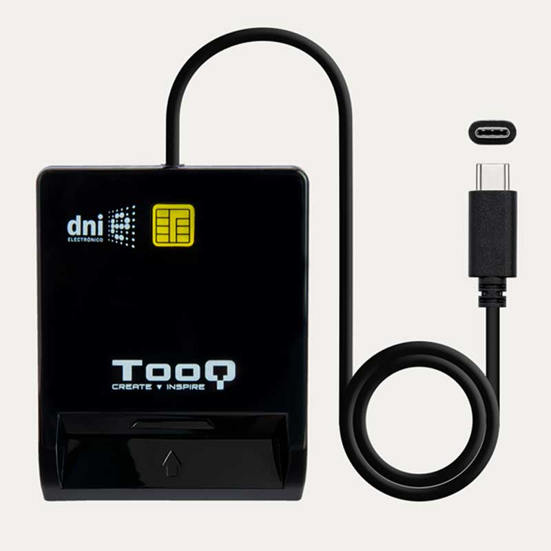 TooQ TQR-211B lector de tarjetas inteligente - Imagen 2
