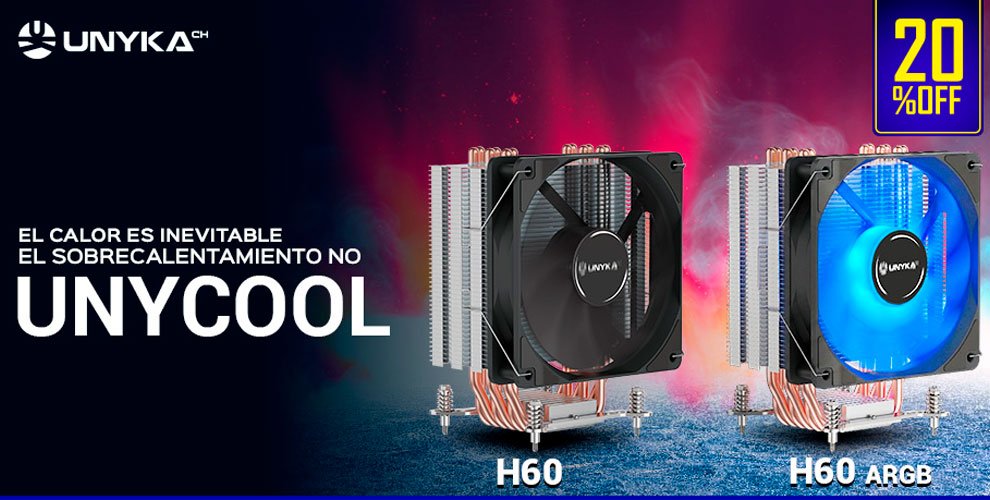 UNYCOOL H60 / H60 ARGB descuento